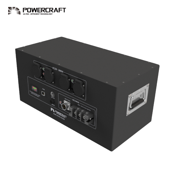 주문제작 전원공급장치 25.6V 2,457Wh · AC220V 2kW 인버터 · RS485 통신