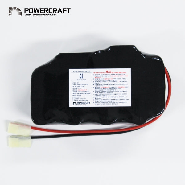 리튬인산철 KC인증 배터리팩 25.6V 9.9Ah · 35A BMS — 제품 사진 3