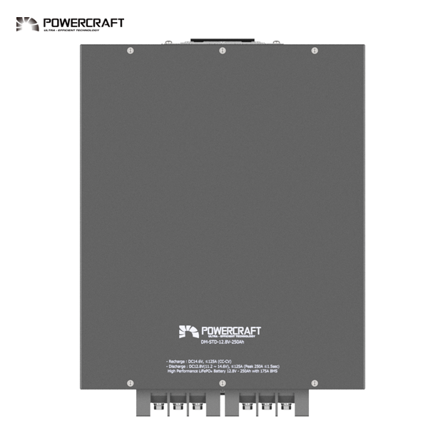 리튬인산철 배터리팩 12.8V 250Ah · 최대 125A — 제품 사진 3