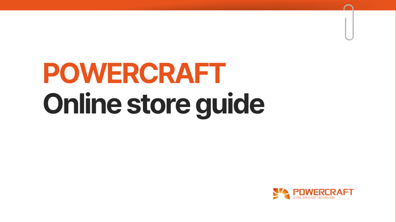 POWERCRAFT online store: inquiries, quotes and shipping