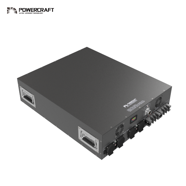 주문제작 배터리팩 51.2V 5,242Wh · 400A BMS · AC220V 5kW 인버터 · DC-DC 모듈