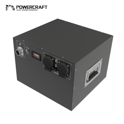 주문제작 전력공급장치 12.8V 2,150Wh · AC220V 1kW 인버터