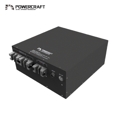 주문제작 배터리팩 25.2V 122.4Ah · 100A BMS · 24V·12V DC-DC 모듈