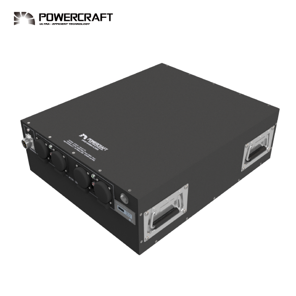 주문제작 전력공급장치 25.2V 5,040Wh · AC220V 2kW 인버터