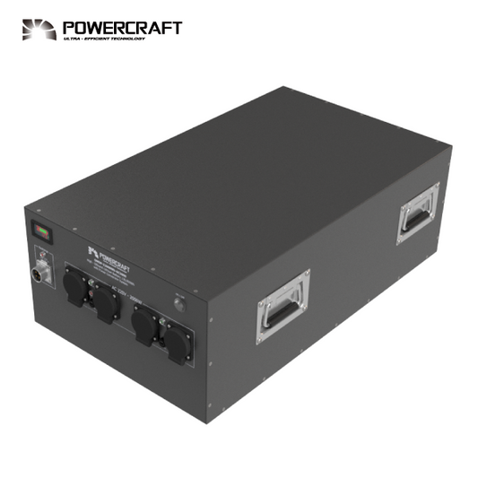 주문제작 전력공급장치 50.4V 13,600Wh · AC220V 2kW 인버터